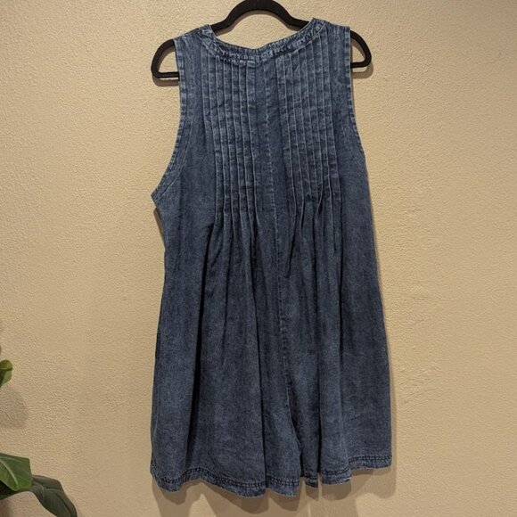 Texas Angels Boutique Denim Romper – Size Large 💙 - Picture 4 of 12